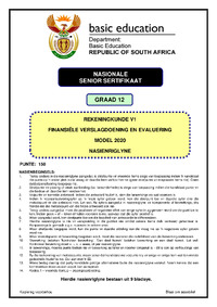 Accounting P1 Gr 12 Exemplar 2020 Marking Guidelines Afr.pdf